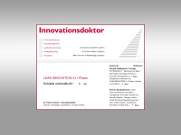 innovationsdoktor.de Webseite Vorschau
