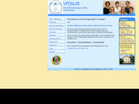 praxis-vitalis.de Webseite Vorschau