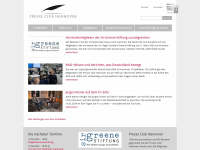 presse-club-hannover.de Webseite Vorschau