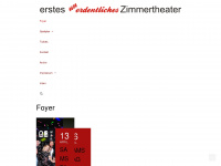 zimmertheater-online.de Webseite Vorschau
