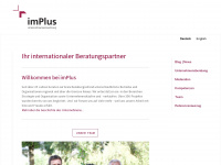 implus.at Webseite Vorschau