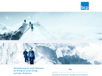 bcp.ch Webseite Vorschau