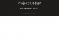projektdesign.de Webseite Vorschau