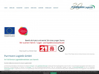 purrmann-logistik.de Webseite Vorschau
