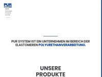 pur-system.de Webseite Vorschau