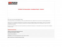 pusch-bau.de Webseite Vorschau