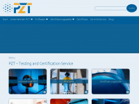 pzt-lab.de Webseite Vorschau