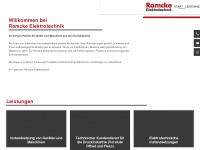 ramcke.eu Webseite Vorschau
