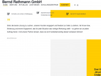 rathmann-gmbh.de Webseite Vorschau