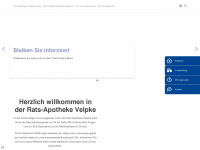rats-apotheke-velpke.de Webseite Vorschau