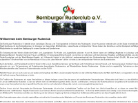 bernburger-ruderclub.de Webseite Vorschau