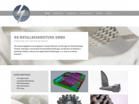 rbmetallbearbeitung.de Webseite Vorschau