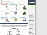 biologie-online.eu Webseite Vorschau