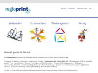 regioprint-verlag.de Webseite Vorschau