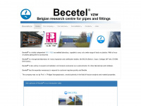becetel.be Webseite Vorschau