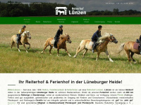 reiterhof-luenzen.de Webseite Vorschau