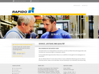 rapido-service.de Webseite Vorschau