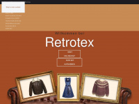 retrotex.de Webseite Vorschau