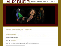 alixdudel.de Webseite Vorschau