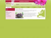 rhododendron.de Webseite Vorschau