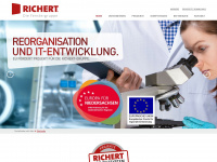 richert-gruppe.com Webseite Vorschau