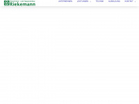 riekemann.de Webseite Vorschau