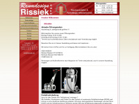 rissiek.net Webseite Vorschau
