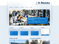 roenicke-elektromaschinenbau.de Webseite Vorschau