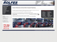 rolfes-transporte.de Webseite Vorschau