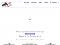 rosenholz-hausbau.de Webseite Vorschau