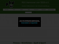 rsv-hannover-schwimmen.de Webseite Vorschau