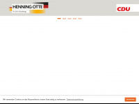 henning-otte.de Webseite Vorschau