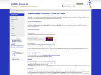 lichtler-forum.de Webseite Vorschau