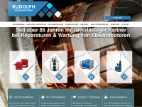 rudolph-elektromotoren.de Webseite Vorschau