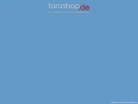 tanzshop.de Webseite Vorschau