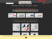 tanzsport24.eu Webseite Vorschau