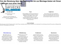 saevecke.net Webseite Vorschau