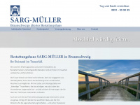 sarg-mueller.de Webseite Vorschau
