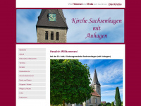 kirche-sachsenhagen.de Webseite Vorschau