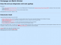 martin-stricker.de Webseite Vorschau