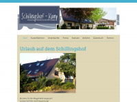 schillingshof-kamp.de Webseite Vorschau