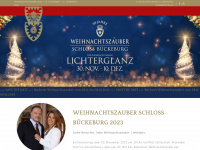 weihnachtszauber-schloss-bueckeburg.de Webseite Vorschau
