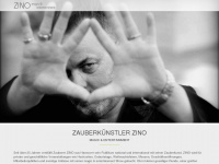 zauberer-zino.de Webseite Vorschau