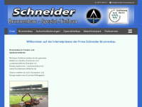 schneider-brunnenbau.de Webseite Vorschau