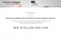schnuhr-westphal.de Webseite Vorschau