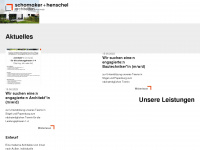 schomaker-henschel.de Webseite Vorschau