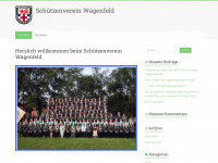 schuetzenverein-wagenfeld.de Webseite Vorschau