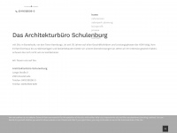 schulenburg-architekt.de Webseite Vorschau