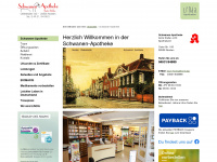 schwanen-apotheke-norden.de Webseite Vorschau