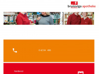 brunsviga-apotheke.de Webseite Vorschau